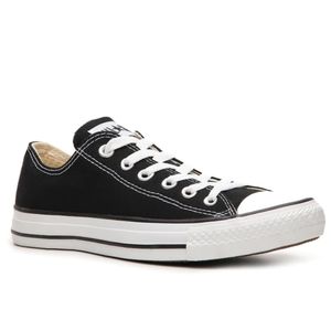 converse classic black low